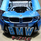 Puzzle: BMW Car racing icon