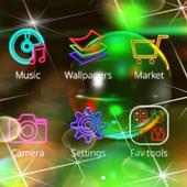 Neon HD Wallpapers icon pack on 9Apps