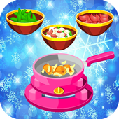cooking perfect games dish for girls icon