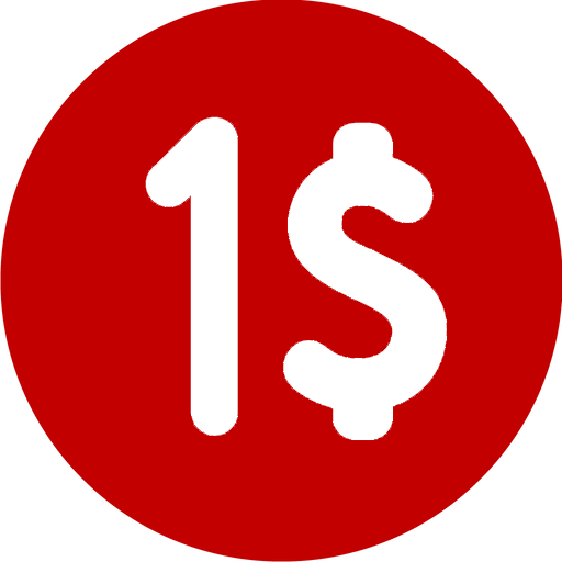 Pulsa y Gana 1 Dolar - Ganar dinero jugando gratis أيقونة