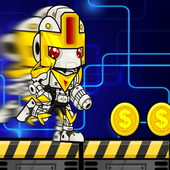 Metal Robot Soldiers Run icon