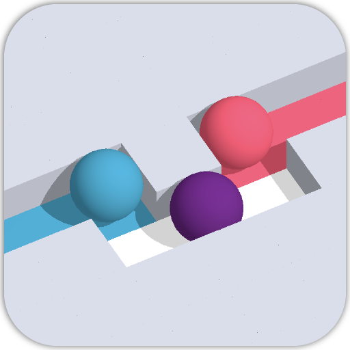 Color Merge 3D -Perfect Rolling Block Stack Layers icon