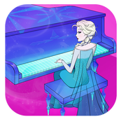 Frozen : Let It Go Piano Tiles Game For Kids icon
