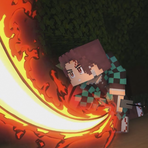 Demon Slayer Minecraft Skin icon