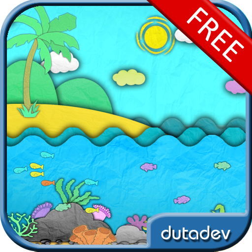 Paper Sea Live Wallpaper Free icon