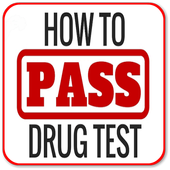 Pass a drug test icon