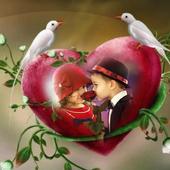 Love Birds Photo Frame Editor icon