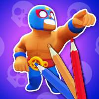 3D coloring BS brawl stars