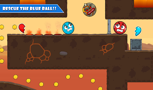 Red and Blue Ball: Cupid love screenshot 14