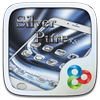 Silver Pure Go Launcher Theme icon