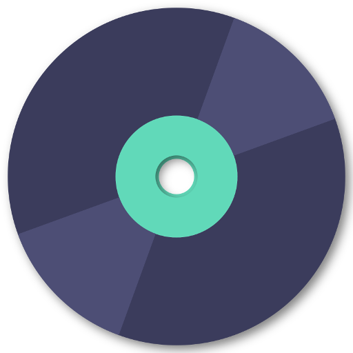 Labeled Music Player icon