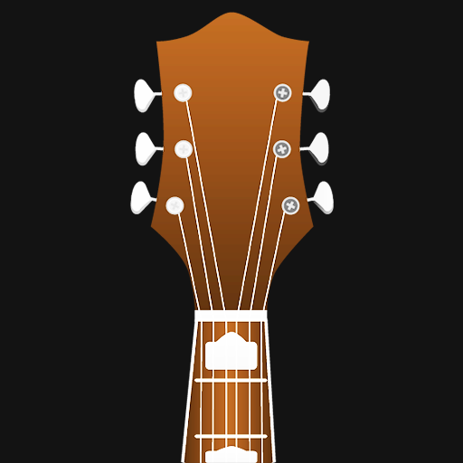 Standard tuning for 6 string guitar icon