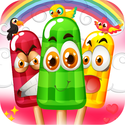 Rainbow Ice Candy Kids Cooking Game 2020 icon
