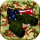USA Military Binoculars Super Zoom icon