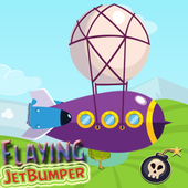 Flying Jet Shot Funny icon