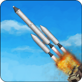 Missile on Fire - Launcher Attack Battle Ships War icon