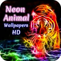 Neon Animals Wallpaper on 9Apps