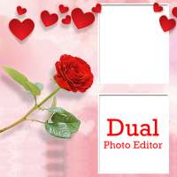 Dual Photo Editor : No crop Square Photo