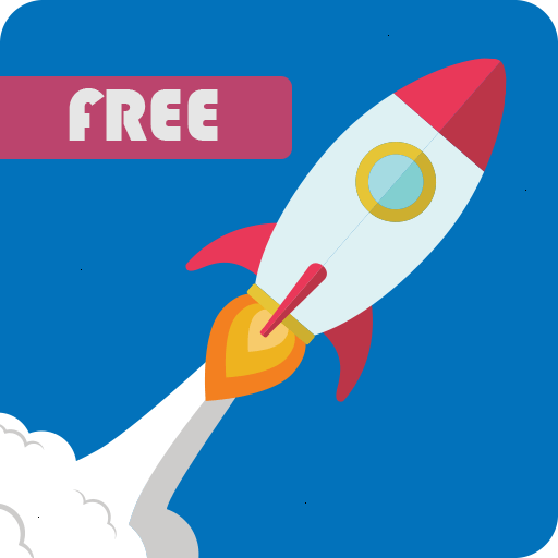 Free phone booster and junk cleaner icon