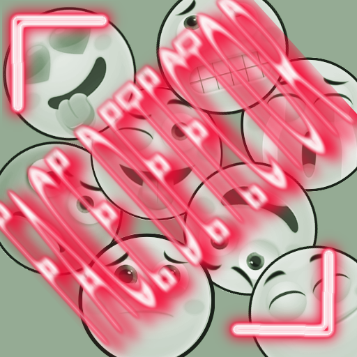 وجه الماسح الضوئي prank أيقونة