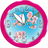 Sakura Analog Clock Widget icon