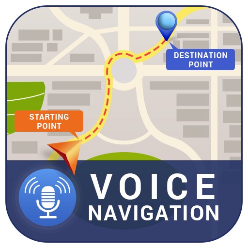 Voice GPS Navigation Map icon