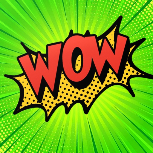 WOW words challenge icon