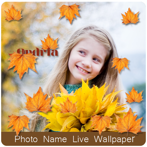 Photo Name Live Wallpaper icon