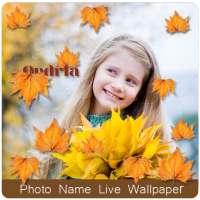 Photo Name Live Wallpaper