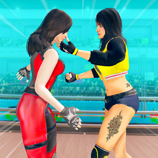 Bad Girl Wrestling: GYM Workout Fighting Games 3D icon