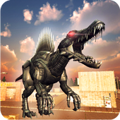 Dinosaur Robot X-Ray Robot Battle icon