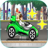 Ben Alien Car Hill Racing 10 Maps icon