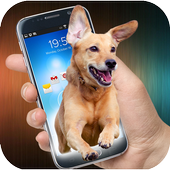 Real Dog Breed Walk On Screen Joke icon
