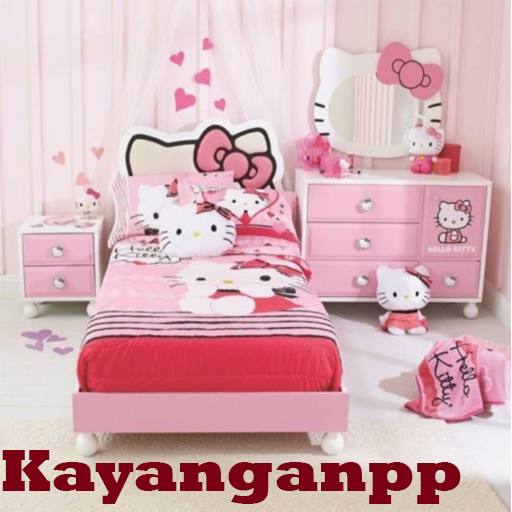 Girls Bedroom Design icon
