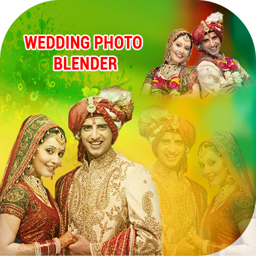 Wedding photo blender new icon