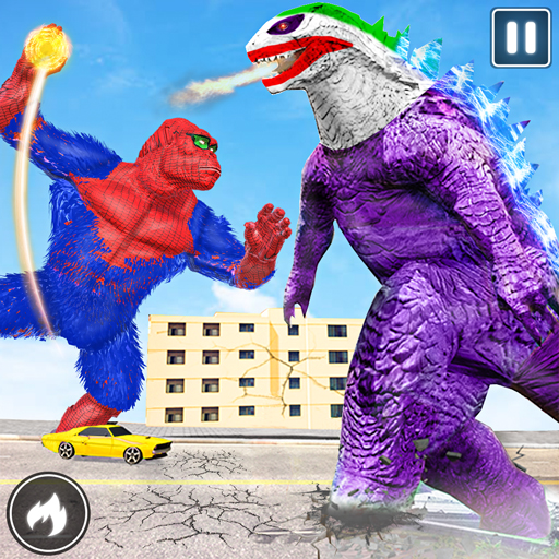 Angry Dinosaur Gorilla Rampage icon