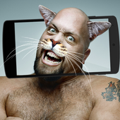 Meow: Cat face scanner icon