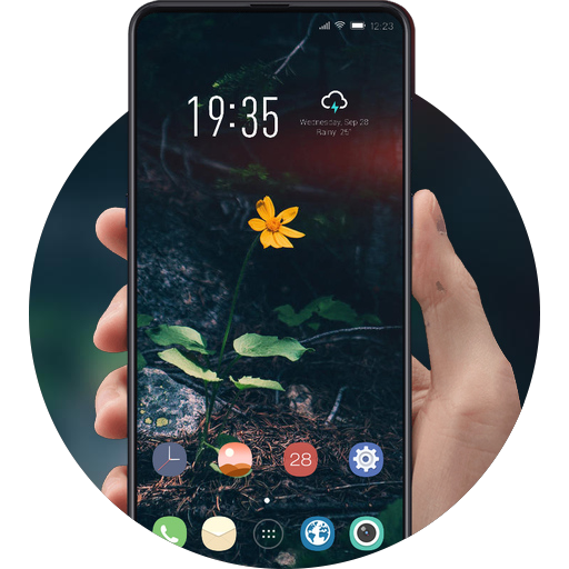 Flower nature theme | earth beautiful plant icon