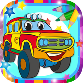 Paint Magic cars and vehicles icon