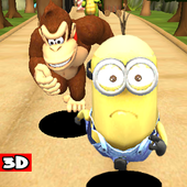 Power Minion vs Donkey Kong Jungle icon