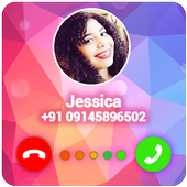 Phone Color Screen: Caller Screen Flash Themes icon