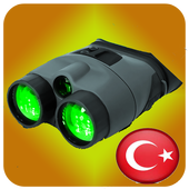 Gece casus Kamera muziplik icon