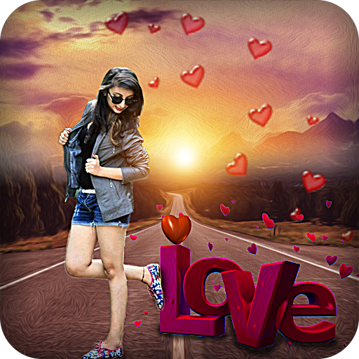 Love Heart Photo Editor - floating love heart icon