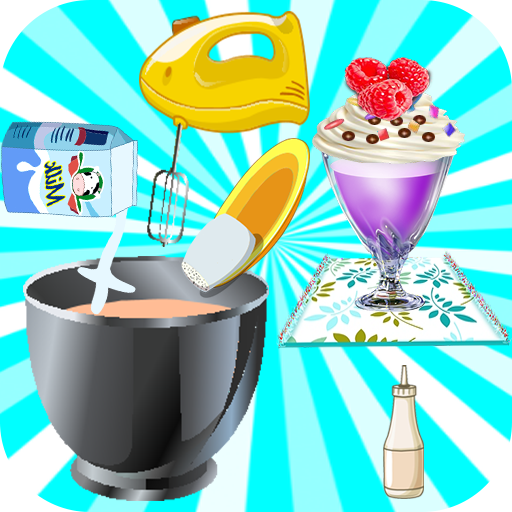 milkshake cooking and decoration games for girls icon