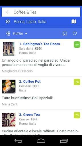 Foursquare screenshot 2