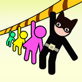 Rope Heroes- Fire rope rescue！ icon