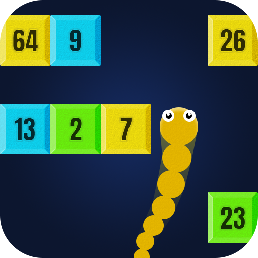 Super Snake &amp; blocks! Snakes Balls &amp; Worm Games icon