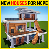 Modern House for Minecraft أيقونة