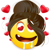 Sexy Adult Flirty Emoji Party icon