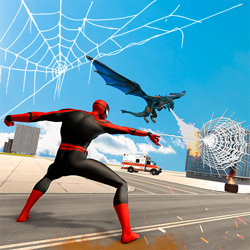 Spider Rope Hero Fighting Game icon